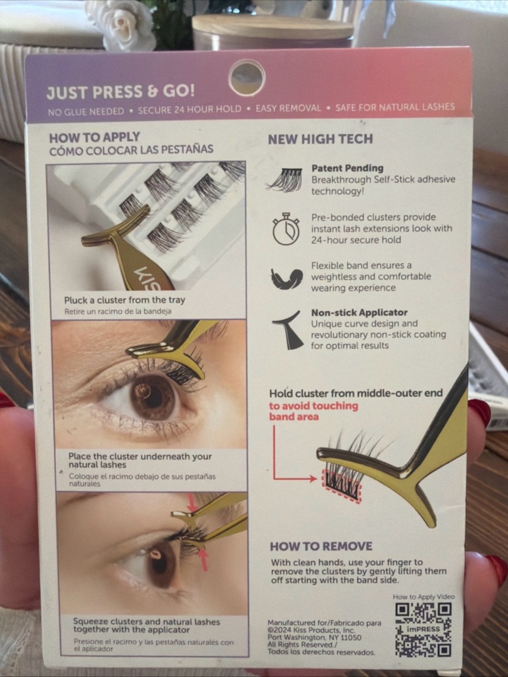 Kiss Impress Press-On Falsies
Natural Look Style 88169 Lot of 4
Packs New Sealed - Picture 8 of 8